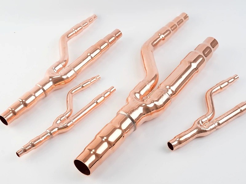 Copper Branch Pipe