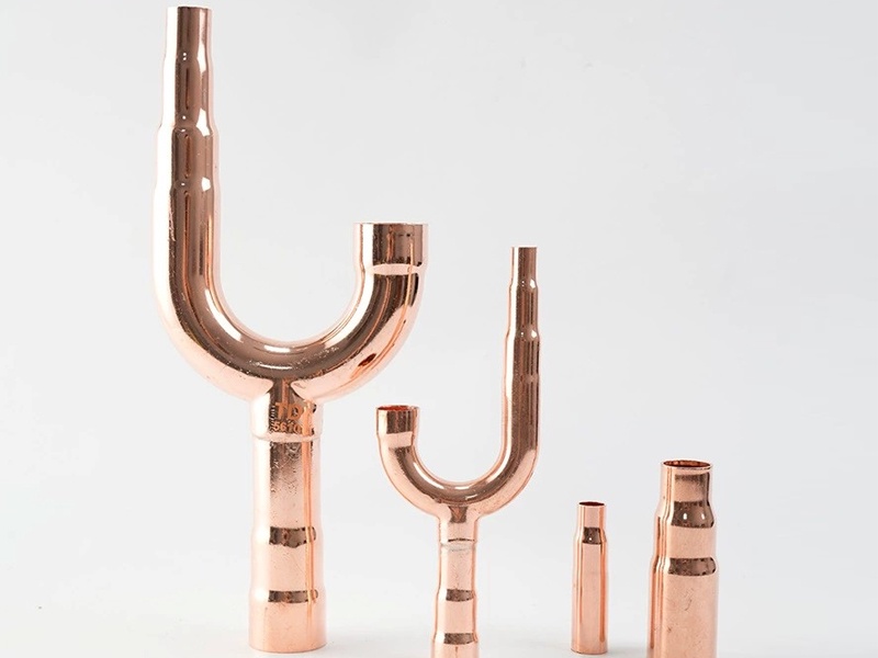 Copper Branch Pipe