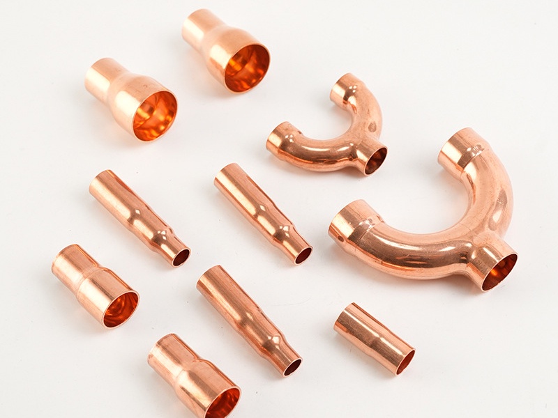 Copper Branch Pipe