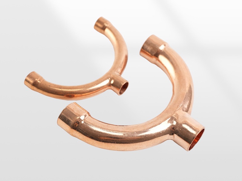 Copper Branch Pipe