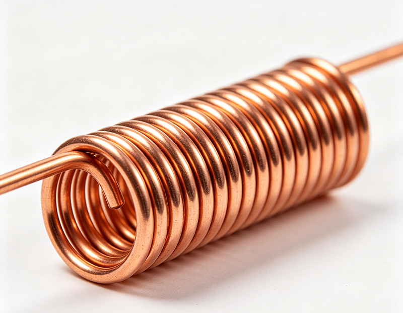 Pure Copper Coiled tube