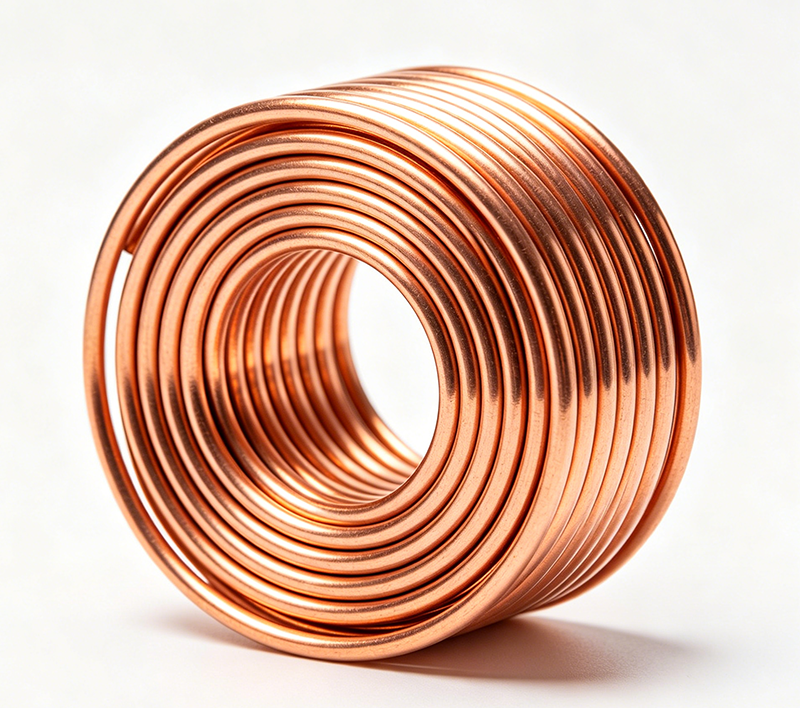 Pure Copper Coiled tube