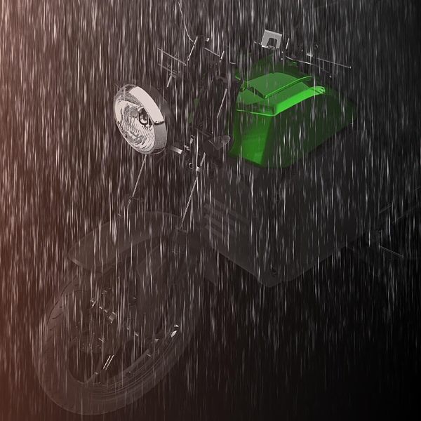 Holds your valuables and riding gear.