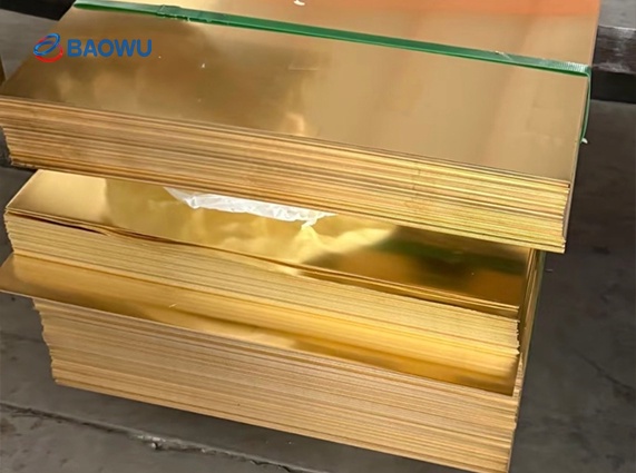 Brass plate