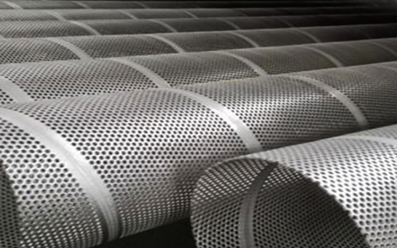 Stainless steel perforated plate