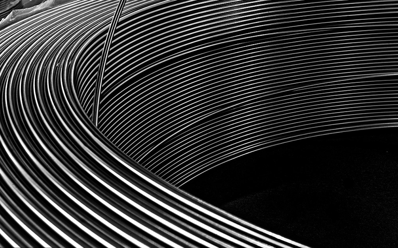 Stainless steel coil pipe