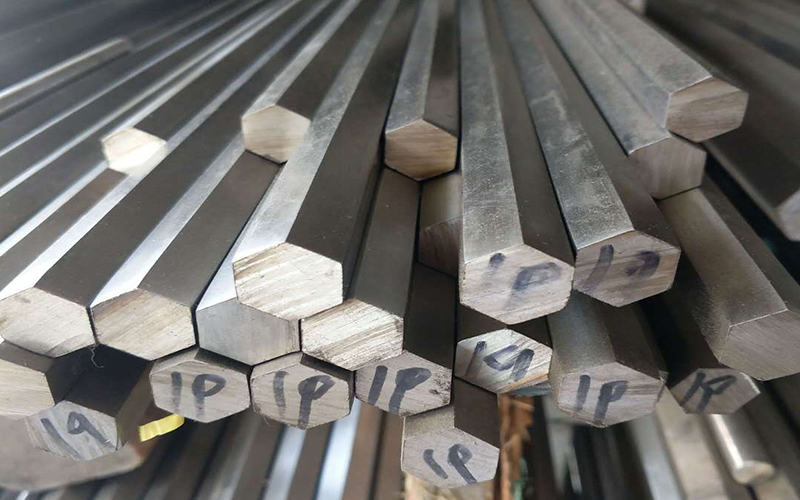 Stainless steel hexagonal bar