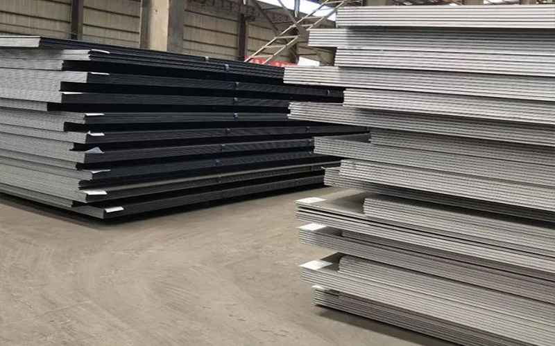 Hot rolled steel plate