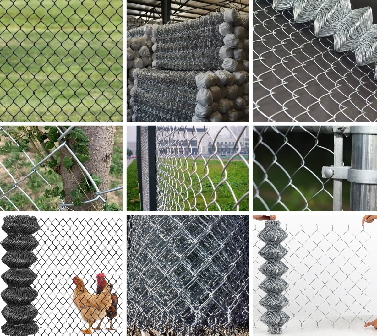 Galvanized Diamond Mesh Galvanized Diamond Mesh