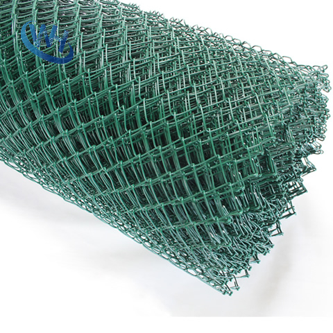 Plastic Coated Diamond Mesh