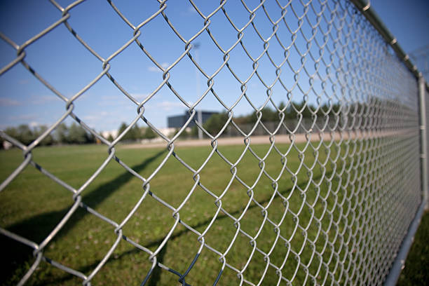 Sports field fence netting