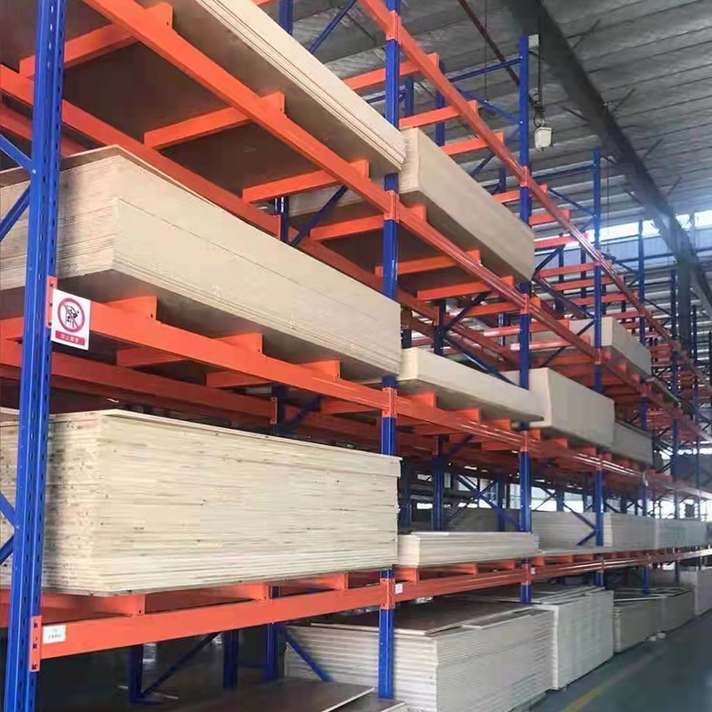 Furniture industry raw material warehouse heavy-duty beam shelf project