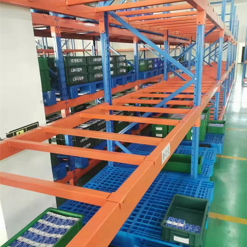 Pallet Racks With Beam Support Bar