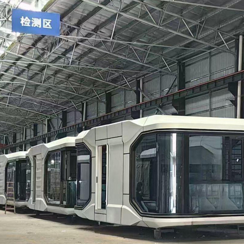 Factory Direct Customized Modular Living Capsule House Steel Structure Buildings