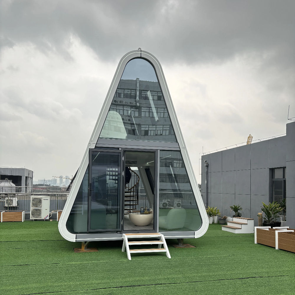 A-frame Triangle Prefab House