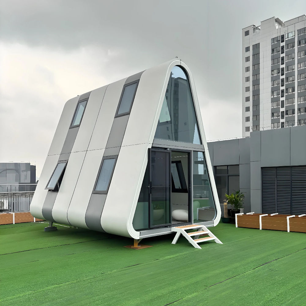 A-frame Triangle Prefab House