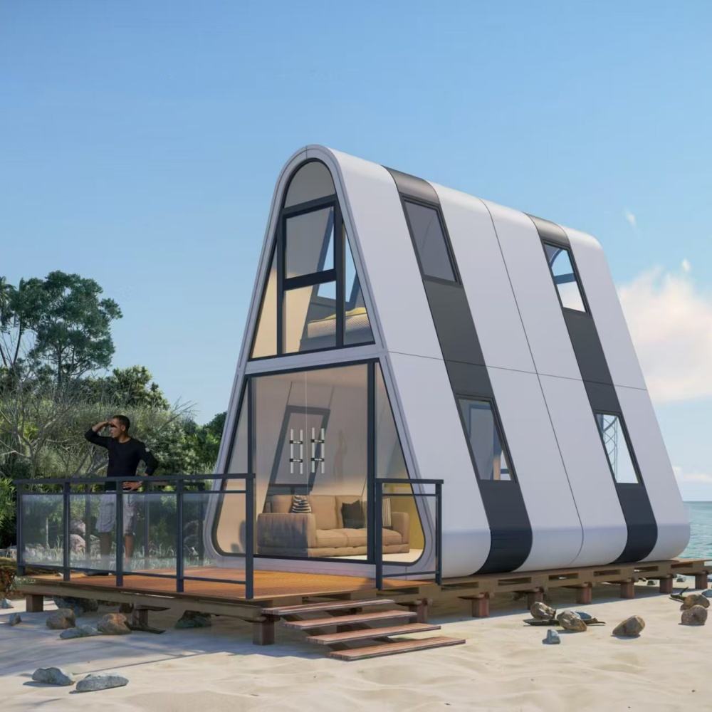 A-frame Triangle Prefab House