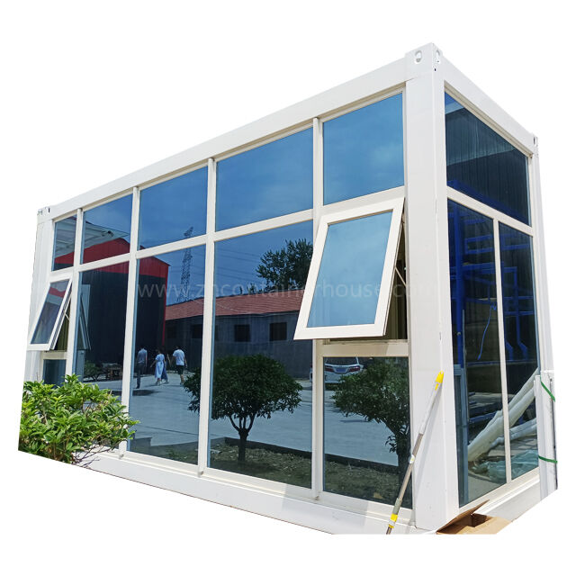 New Technology Container Office Steel Structure Frame Welded Flat Pack Container House