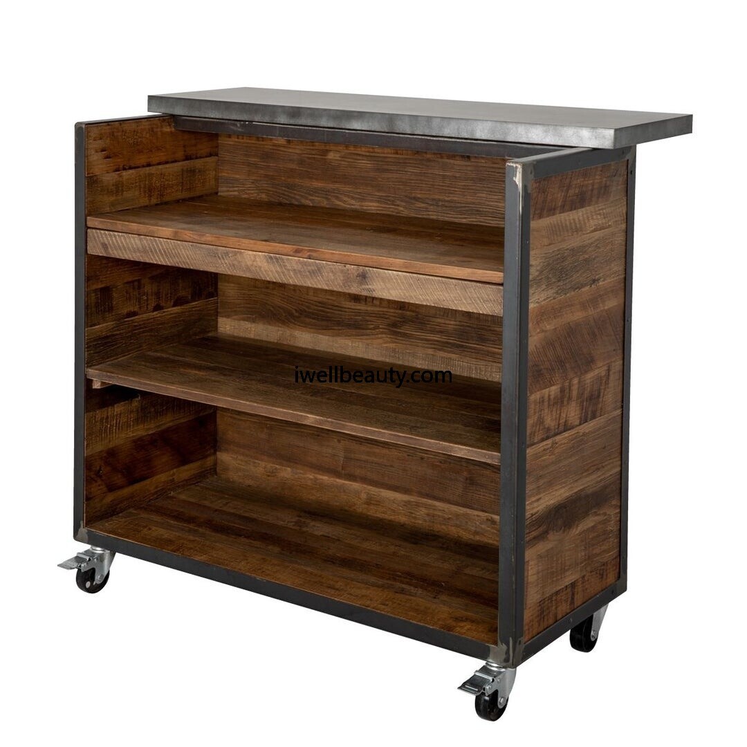 Brown  barber waiting area-MD-BW0067