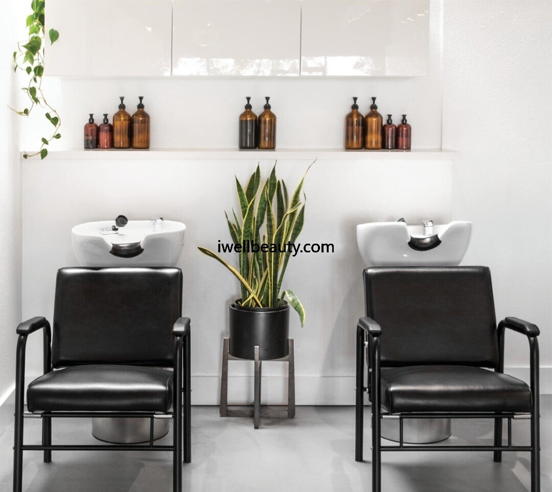 Black shampoo chair-MD-SC0043