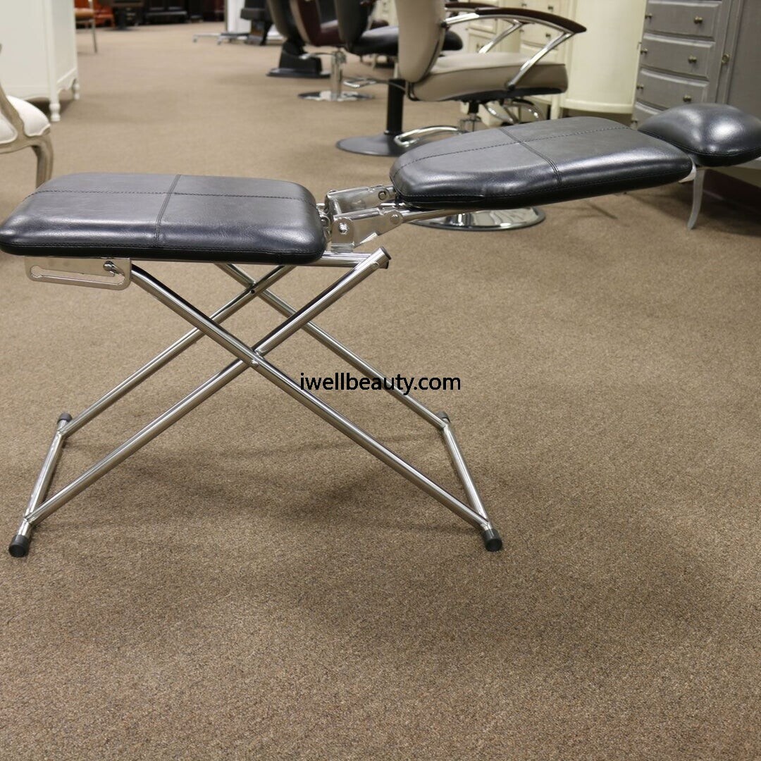 Black/White/Hazy Blue shampoo chair-MD-SC0040