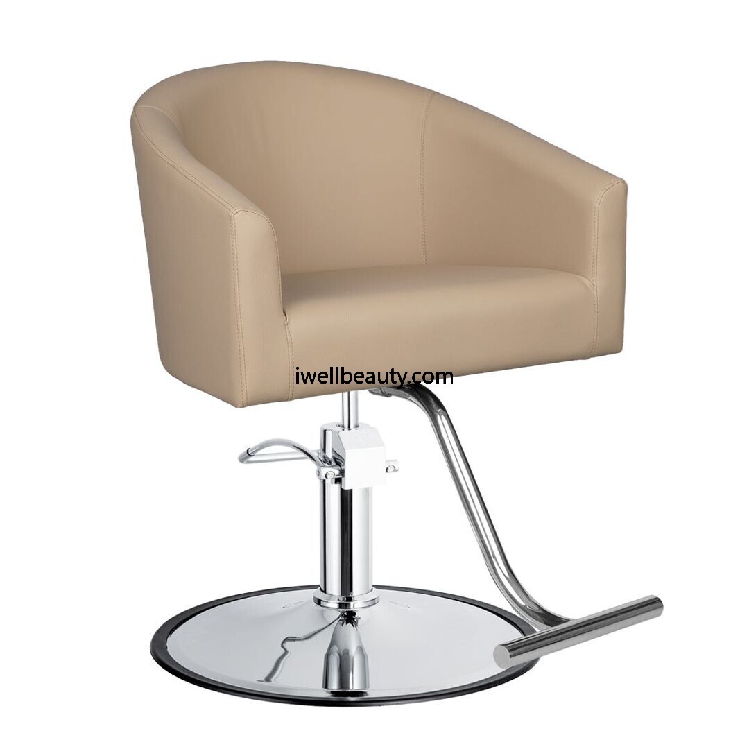 Khaki salon chair -MD-SS0055