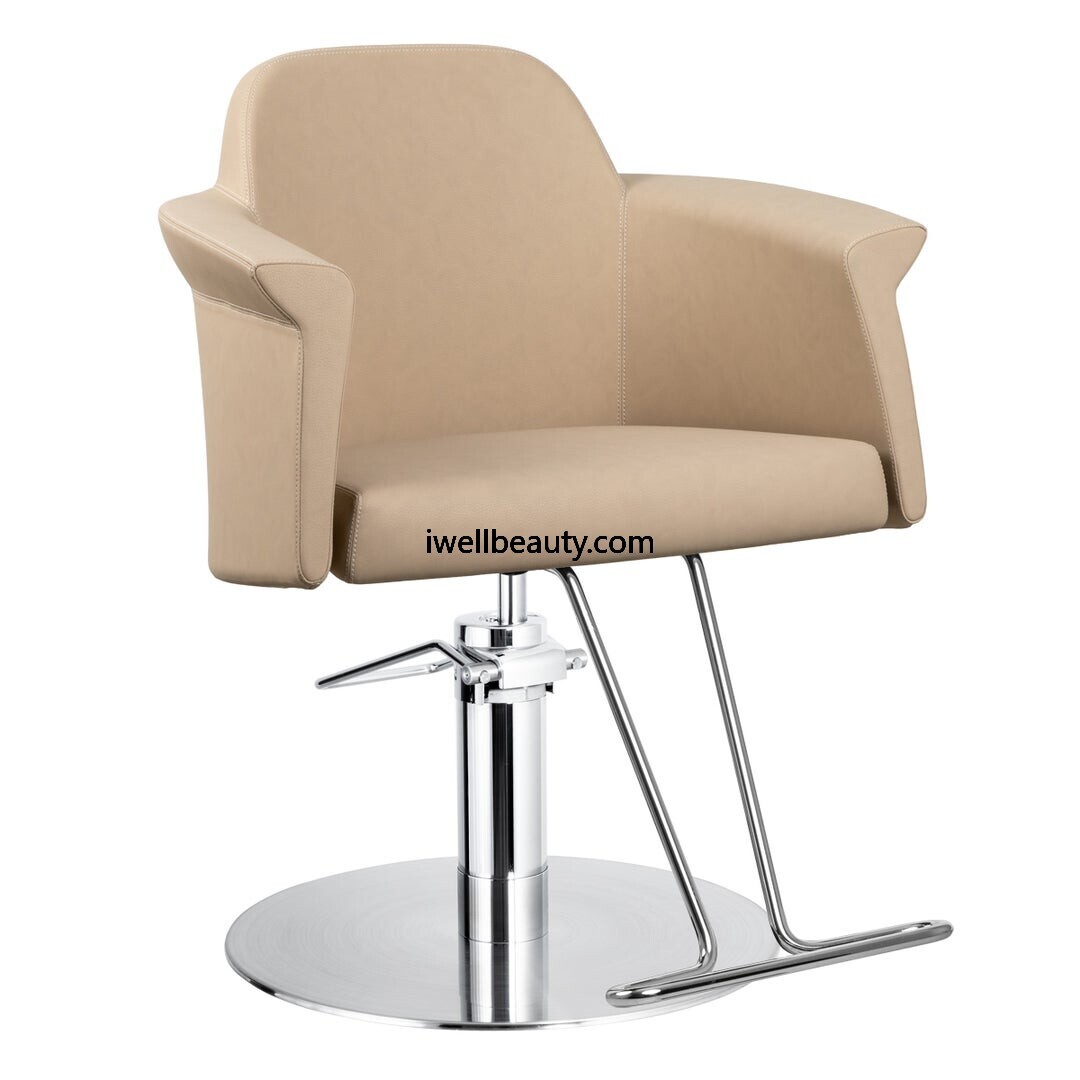 Khaki salon chair -MD-SS0049