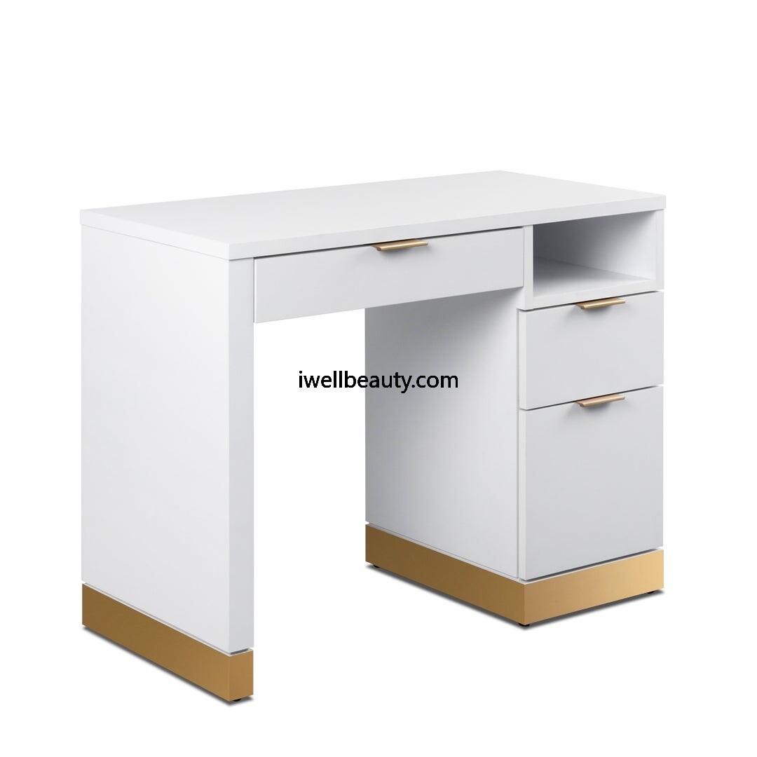 White manicure table-MD-NM0012