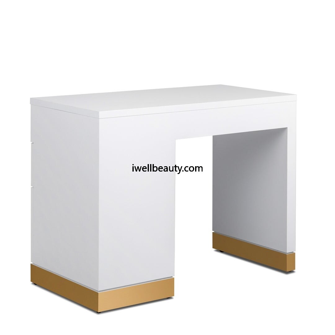 White manicure table-MD-NM0012