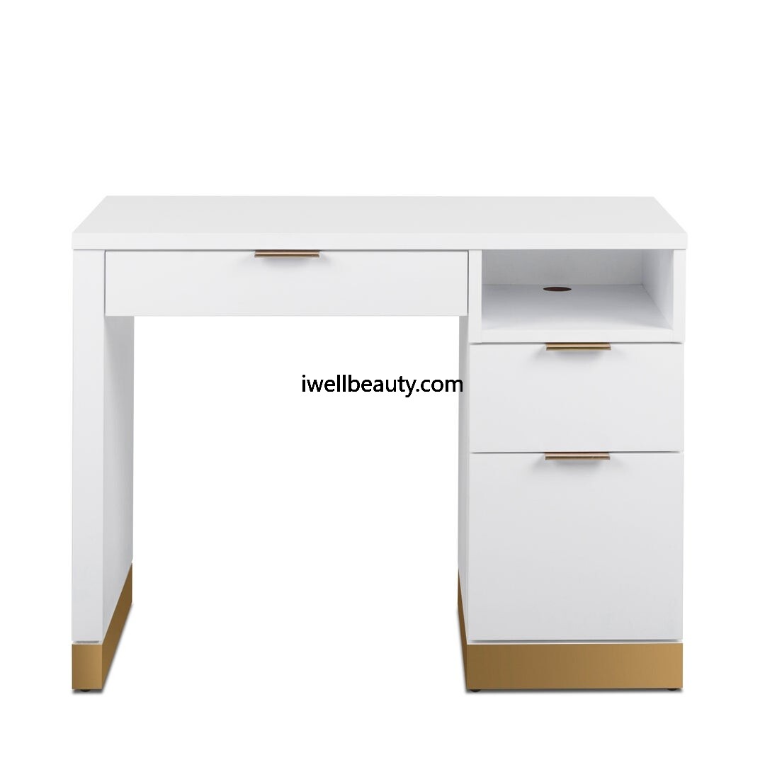 White manicure table-MD-NM0012