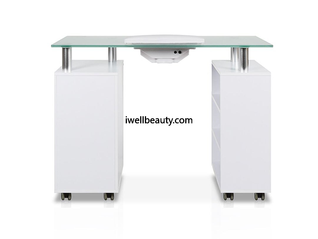 White manicure table-MD-NM0007