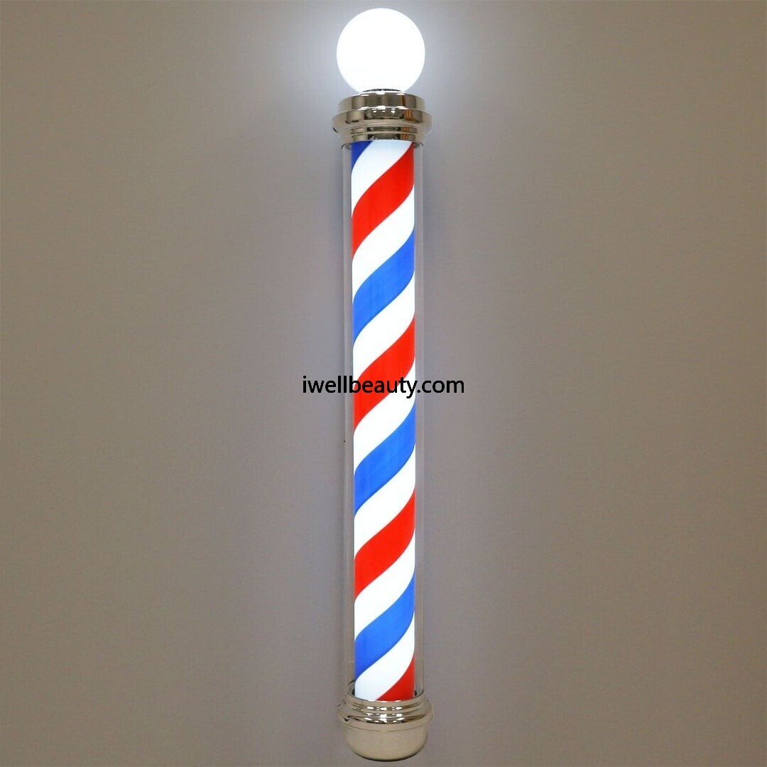 Blue/Red/White barber poles-MD-BB0004
