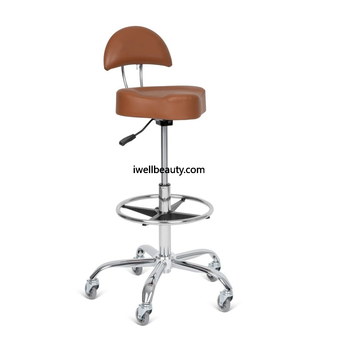 Brown barber technician stools-MD-BT0027