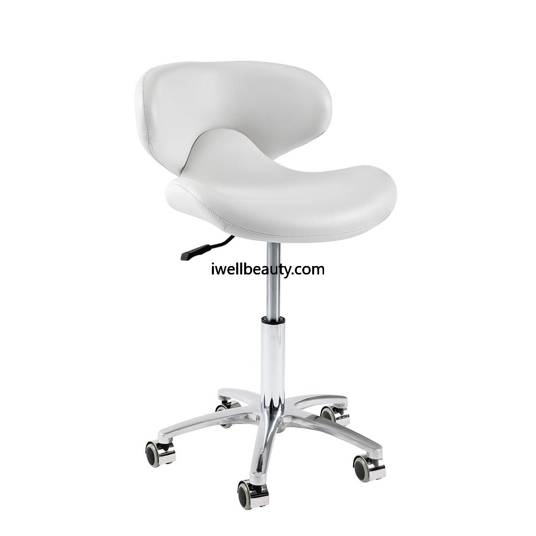White barber technician stools-MD-BT0022