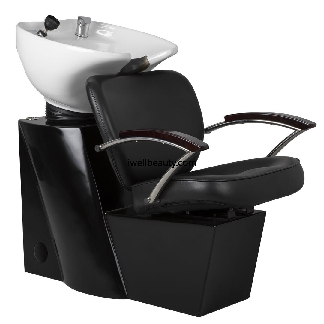 Black shampoo chair-MD-SC0037