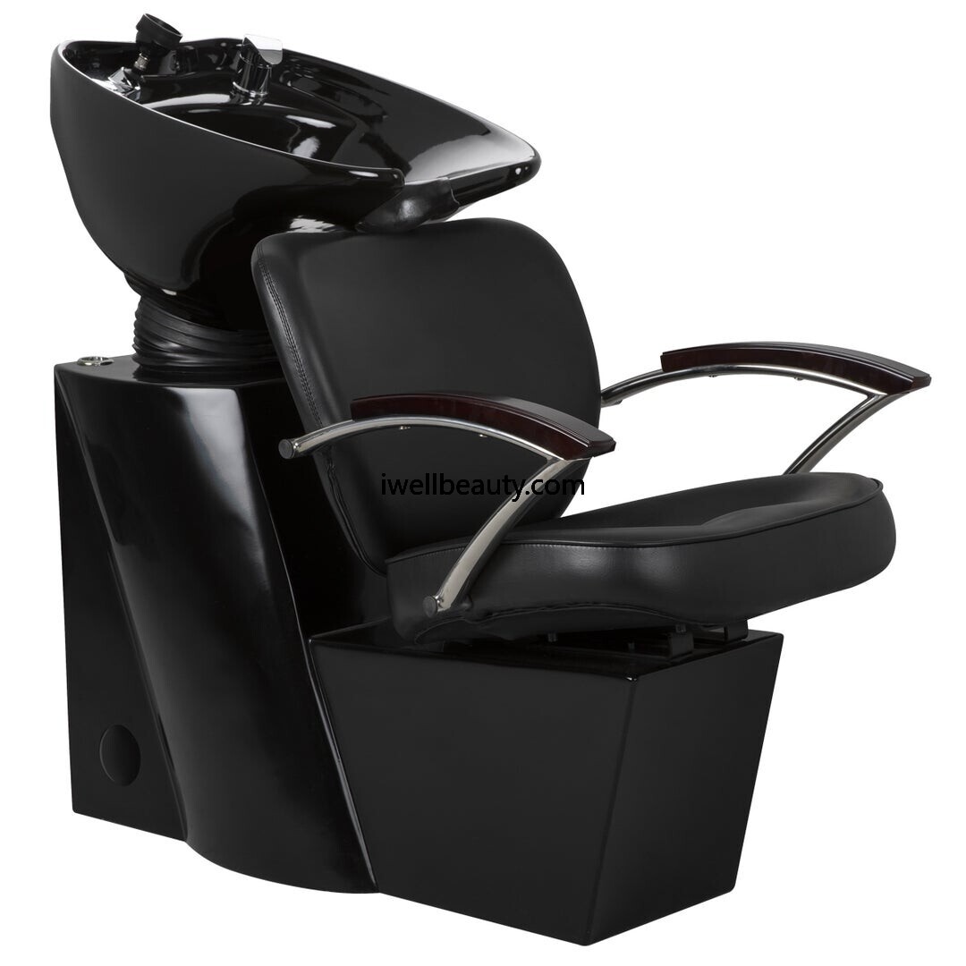 Black shampoo chair-MD-SC0036