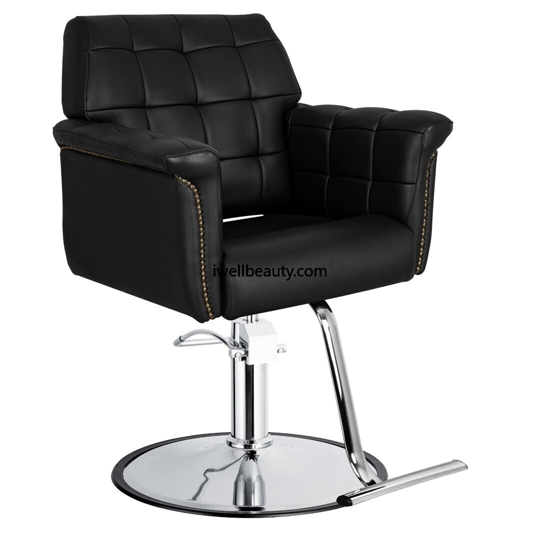 Black salon chair -MD-SS0043
