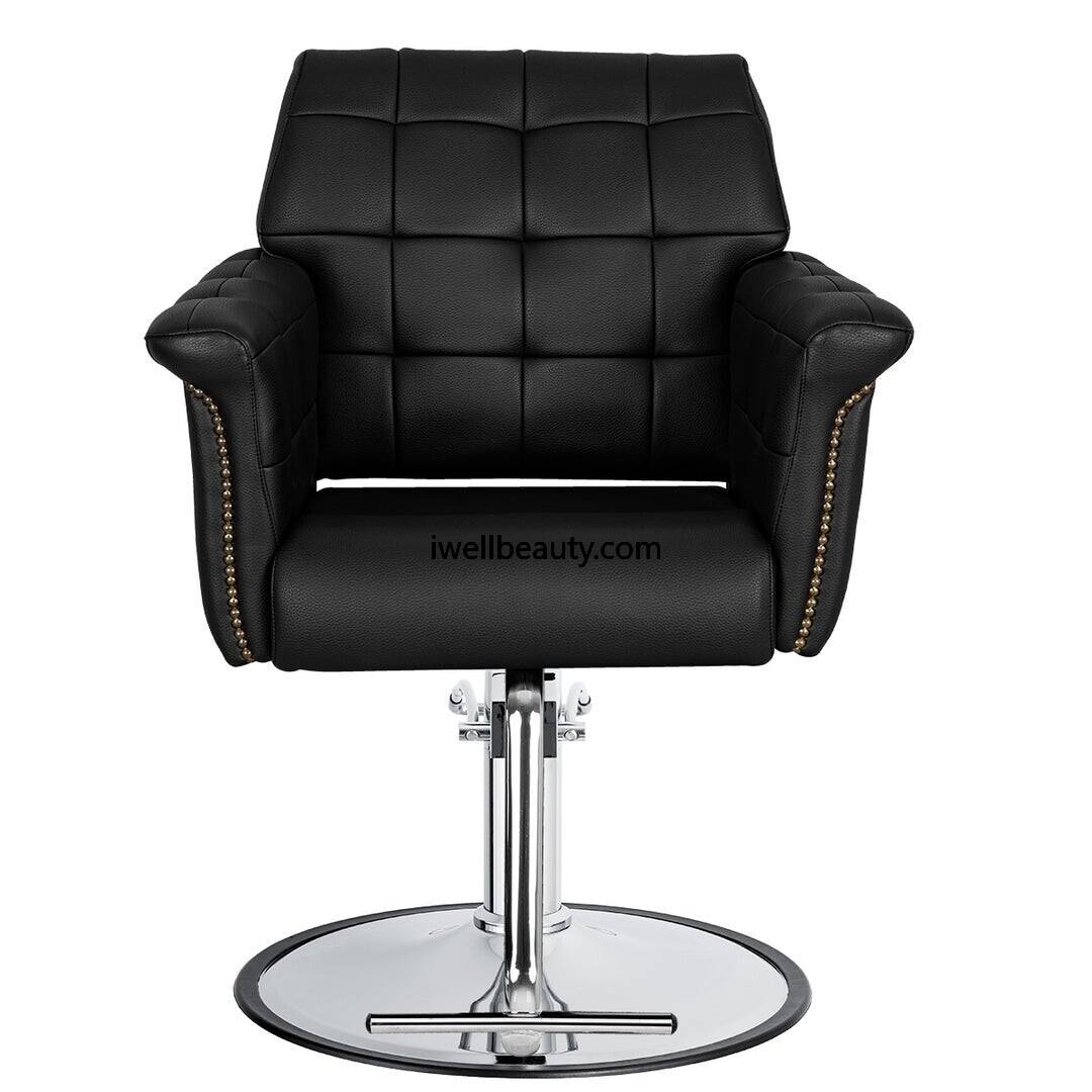 Black salon chair -MD-SS0043