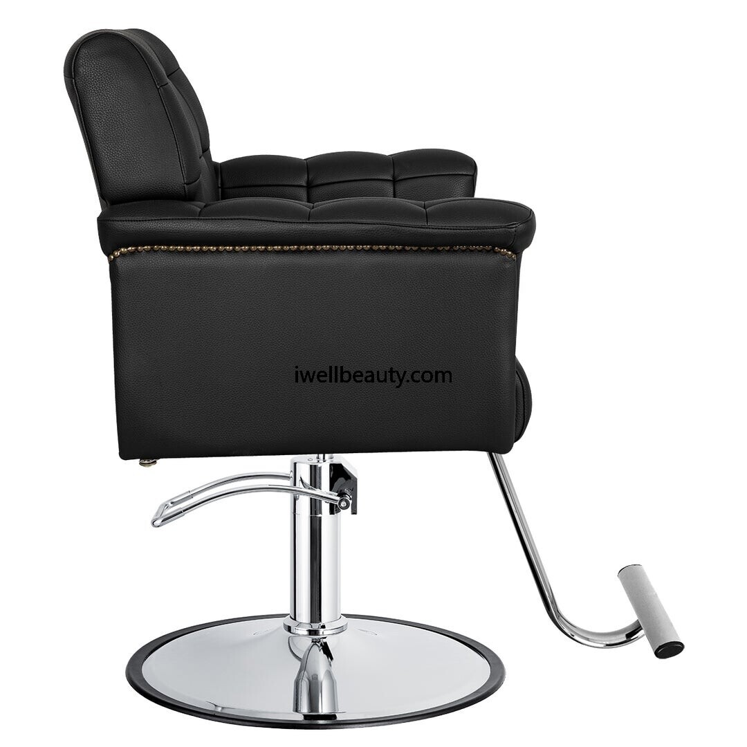 Black salon chair -MD-SS0043