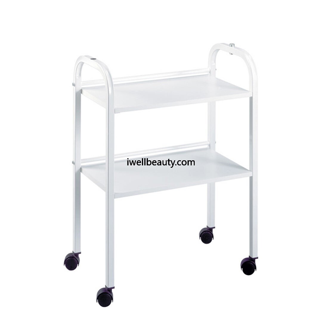 White barber cart&trolley-MD-BCT0005