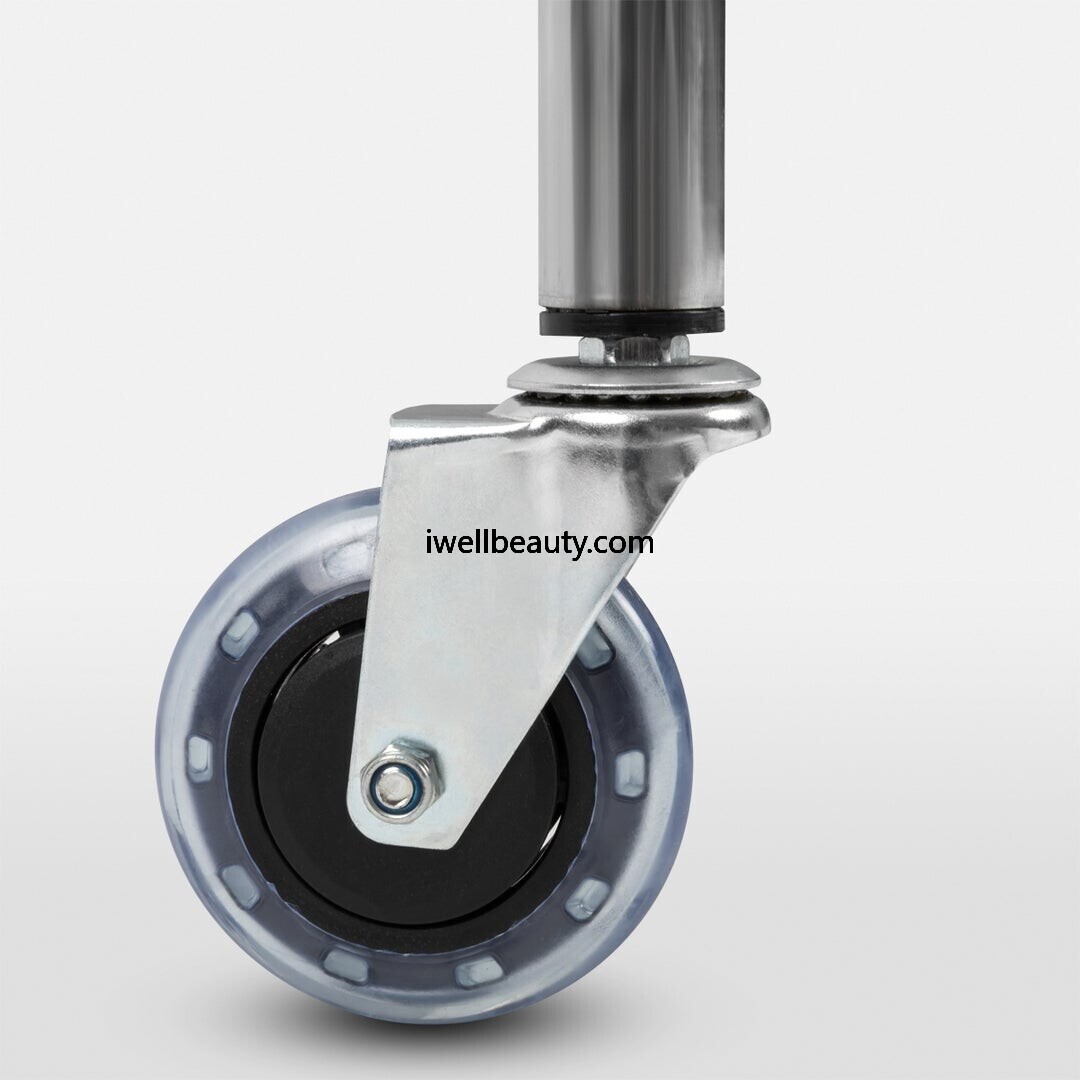 Black+Silver barber cart&trolley-MD-BCT0001