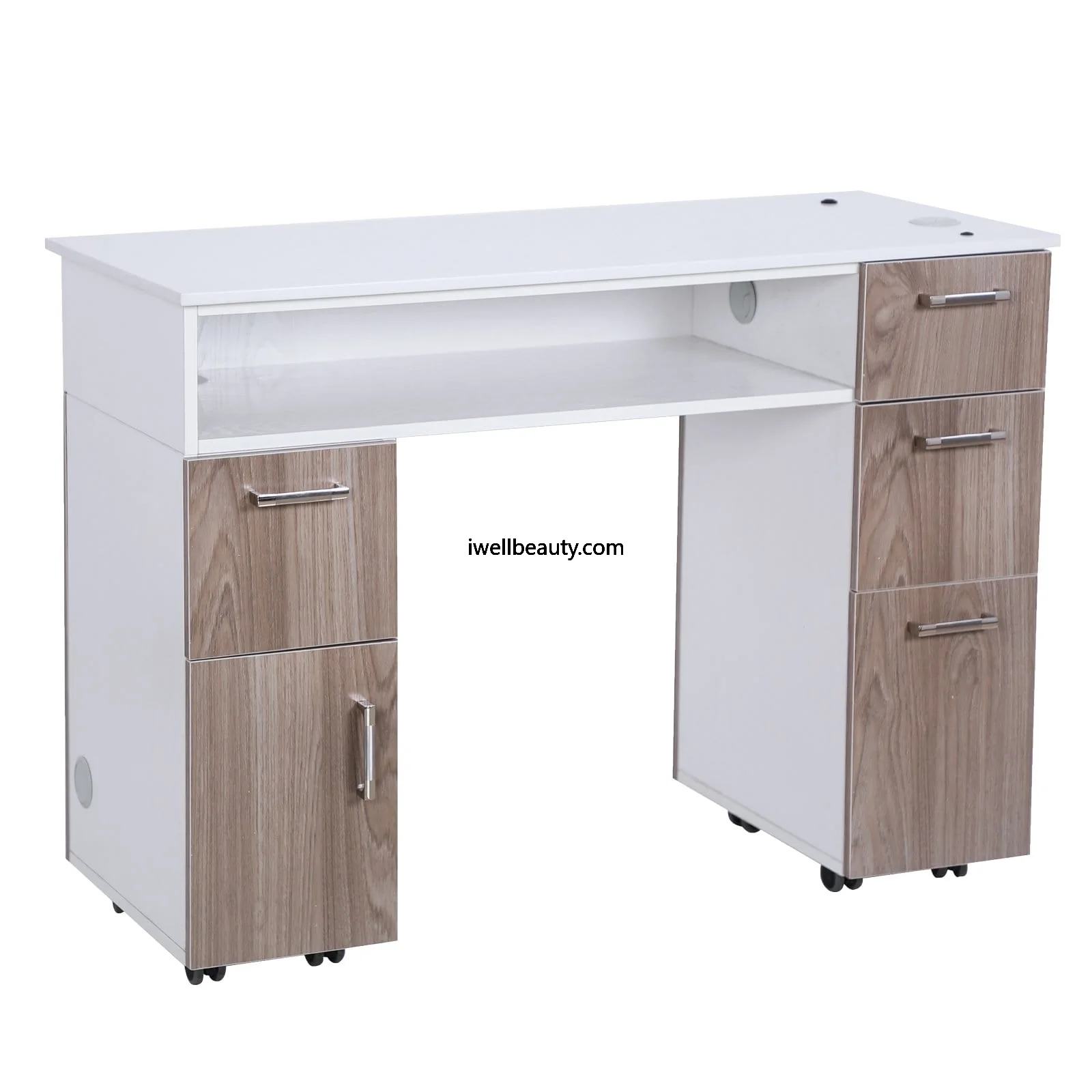 White manicure table-MD-NM0002