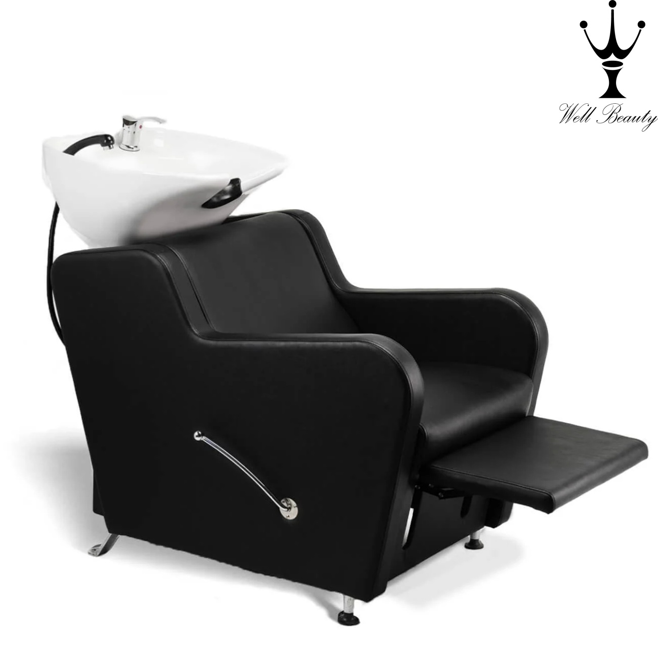 Black shampoo chair-MD-SC0029