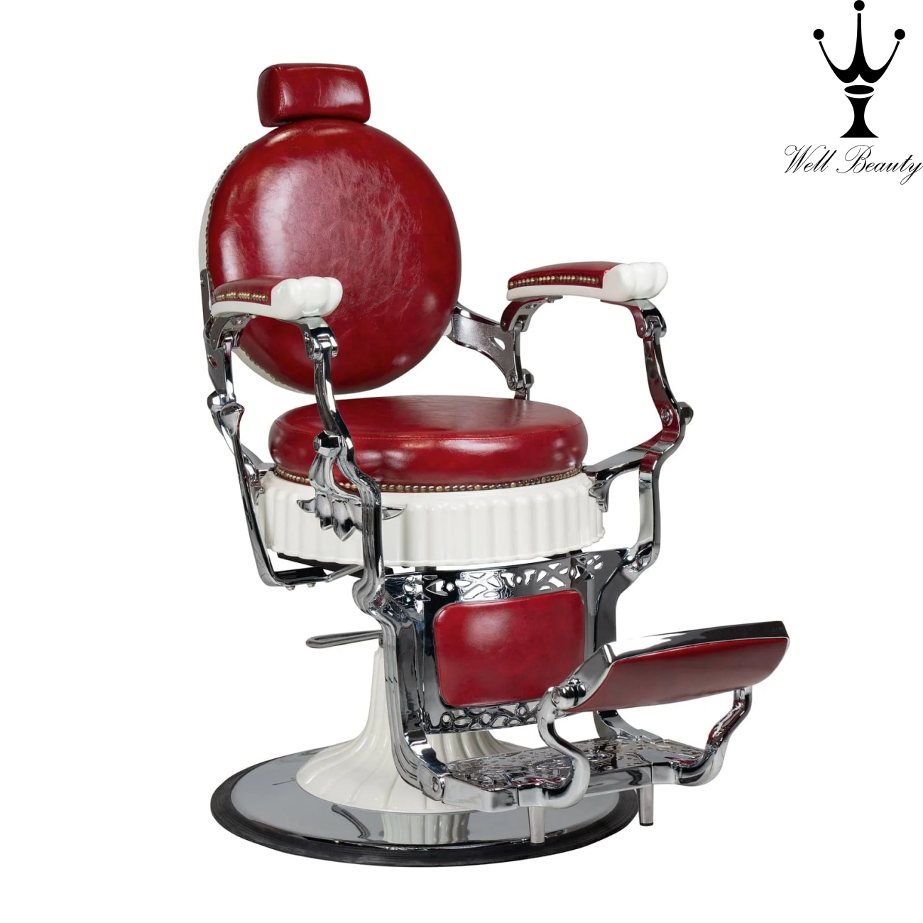 Red barber chair-MD-BC0051