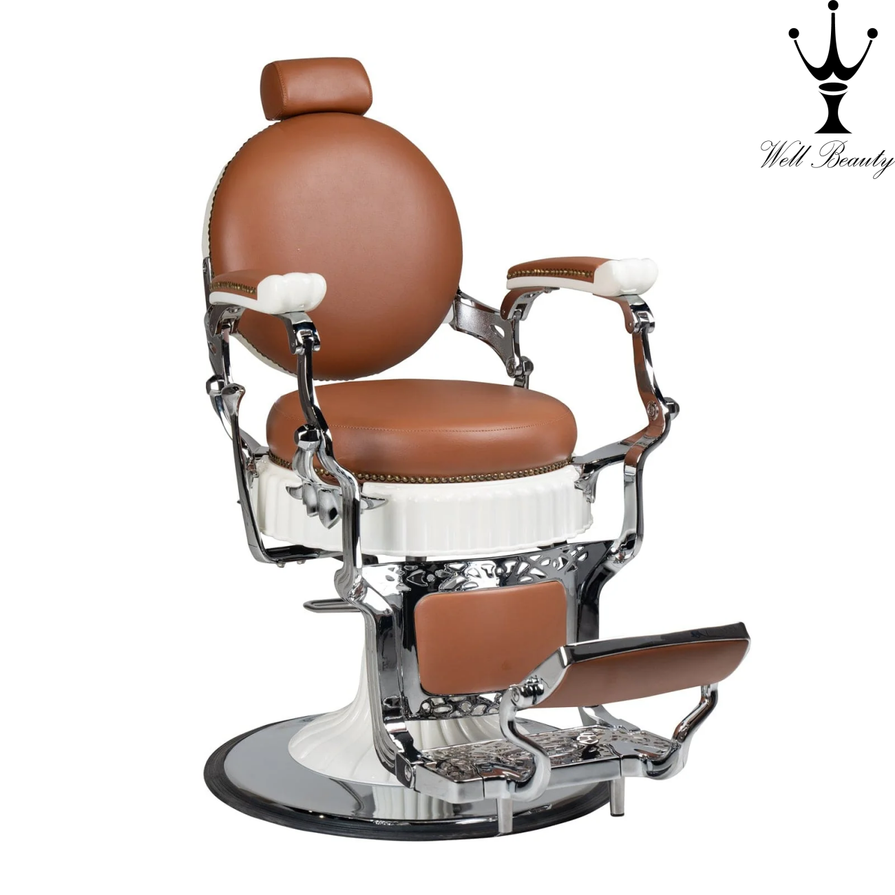 Brown barber chair-MD-BC0049