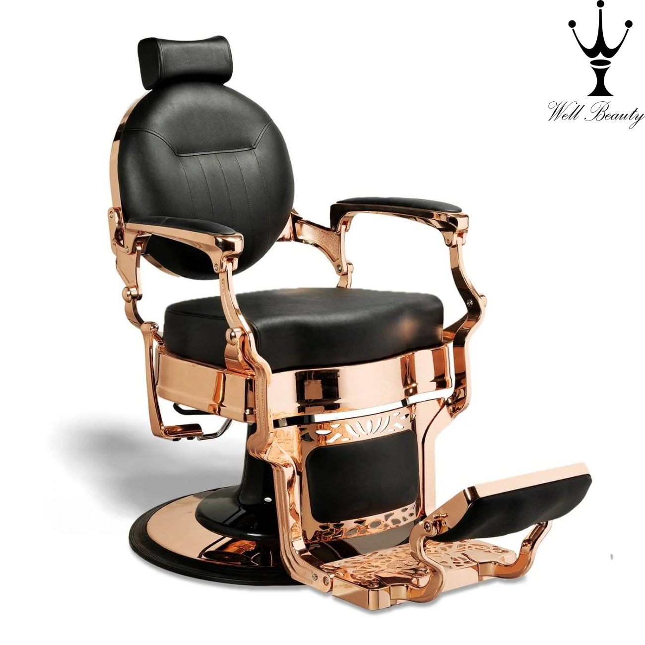 Black+Gold barber chair-MD-BC0045