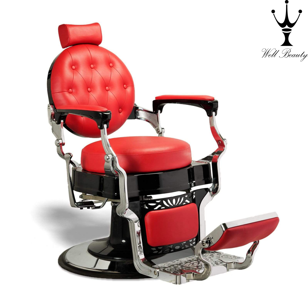 Red+Black barber chair-MD-BC0040
