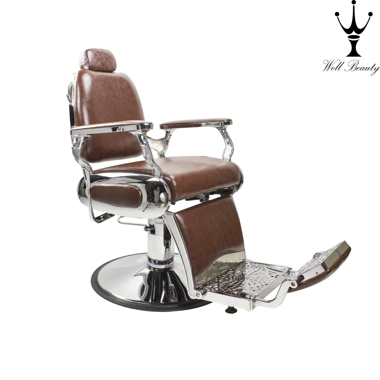 Brown barber chair-MD-BC0033