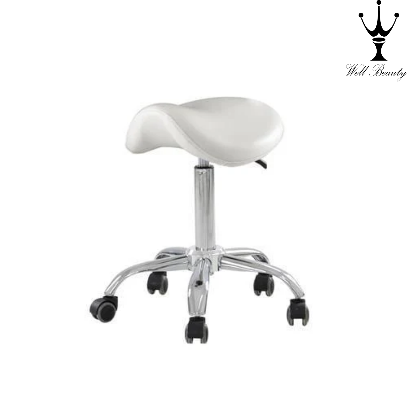 White barber technician stools-MD-BT0019