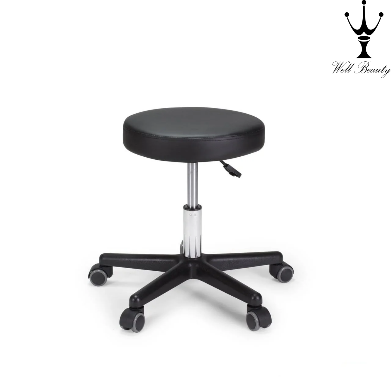 Black barber technician stools-MD-BT0016